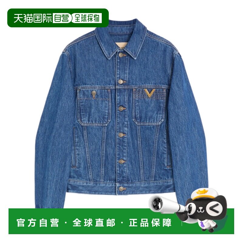 奢淘 Valentino 长袖牛仔外套 男 VDC14FB6M