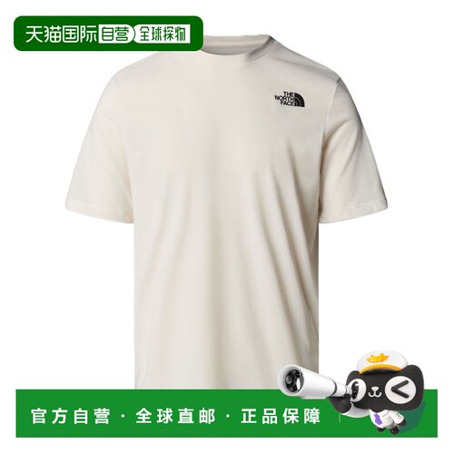 THE NORTH FACE 男士T恤 NF0A8BQWQLI SS2025 白色