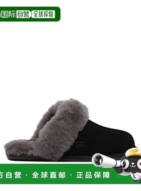 UGG 女士凉鞋 1106872BCGR AW2025 黑色 Slip-On Sandal Scuffett