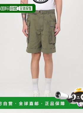 BALMAIN 男士短裤 EH1PA120CF877CW SS2025 绿色 Balmain PantsSh