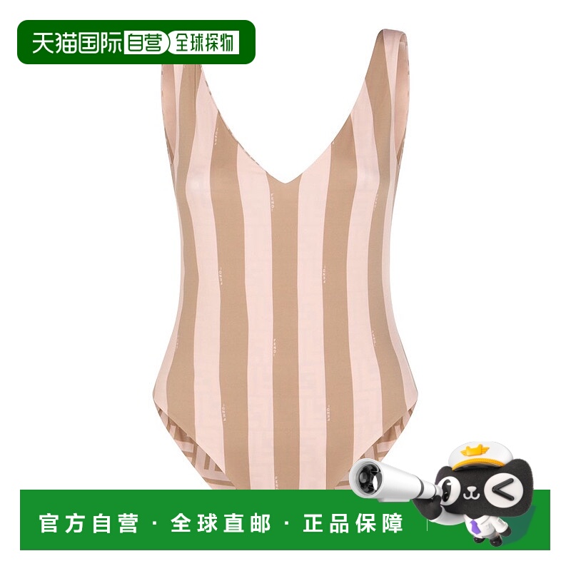1h可退 潮奢 Fendi 芬迪 女士 双面泳衣 FXBA39AT8G