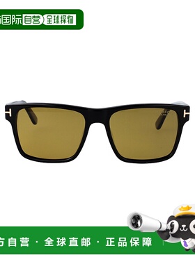 1h可退 TOM FORD 男士太阳镜 FT120501H SS2025 黑色 CALDER
