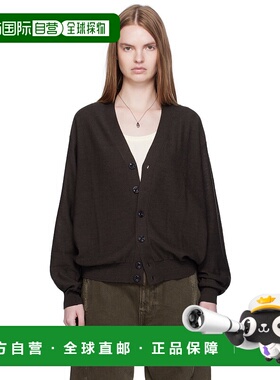 1h可退 潮奢 Lemaire 女士 棕色 Relaxed Twisted 开衫 TO1082LK0