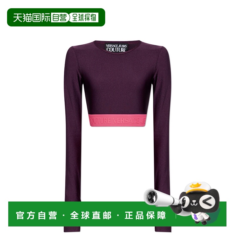 1h可退 Versace Jeans Couture 女士T恤 79HAH218N0008317范思哲