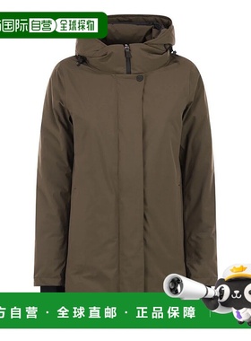 HERNO 女士外套 PI002078D128407400 AW2025 绿色 Herno A-Shaped