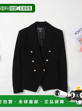 BALMAIN 女童夹克 BX2B64J0371930OR AW2025 黑色 SUIT JACKET