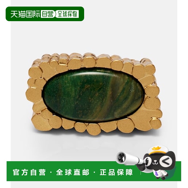 1h可退 潮奢 ZIMMERMANN 女士 Wisp 16kt 镀金精饰戒指