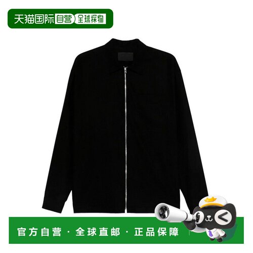 PRADA 男士衬衫 SC85519AMSOOOF0002BLACK SS2026