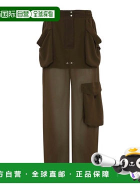 PINKO 女士半身裙 104789A21FS1C SS2025 绿色 PINKO GEORGETTE s