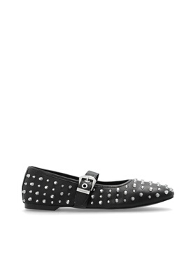 1h可退 ALL SAINTS 女士芭蕾乐福鞋 HOLLYW040FDBLACK CO 黑色
