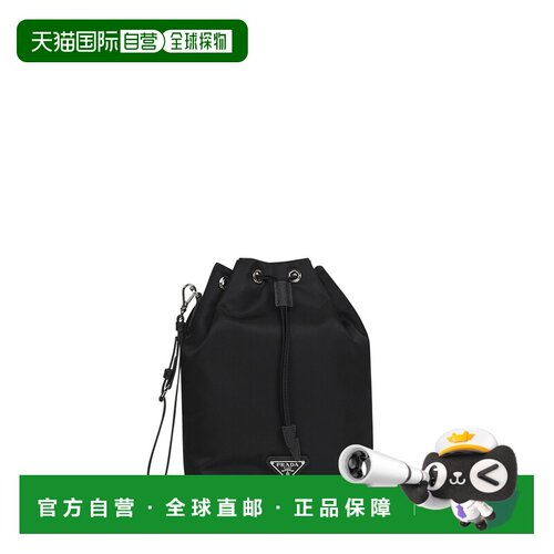 PRADA 女士手拿包 1NS369R067F0002 AW2026 黑色 Black pouch in