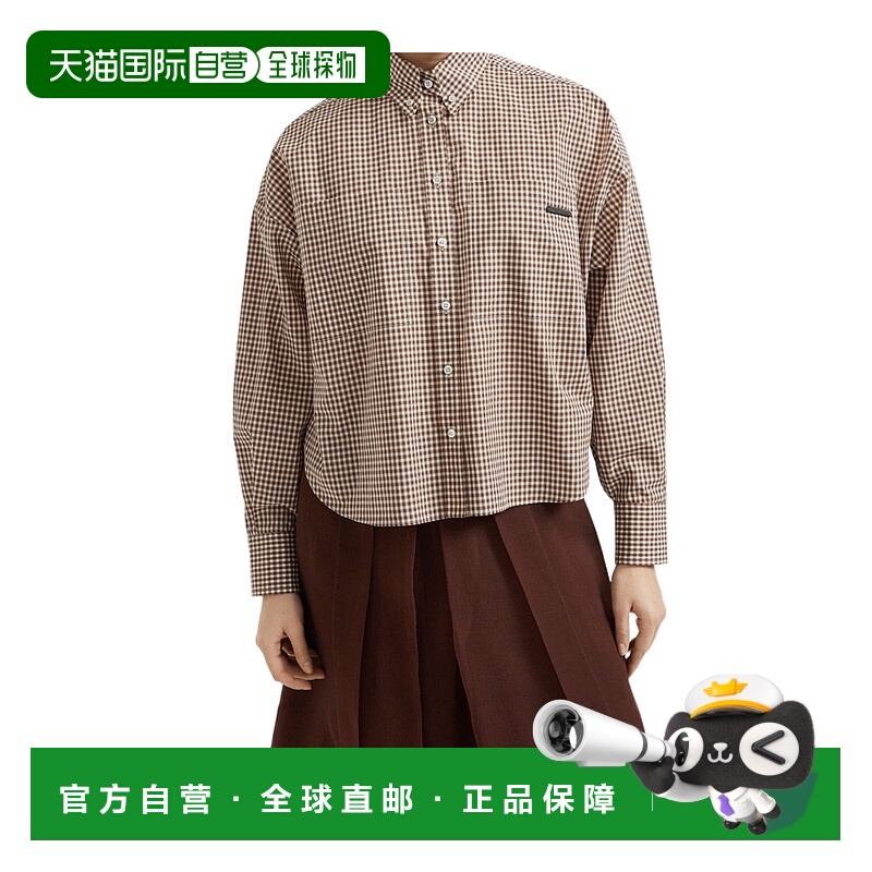 1h可退 BRUNELLO CUCINELLI 女士衬衫 MA793NB206C100 SS2025长袖