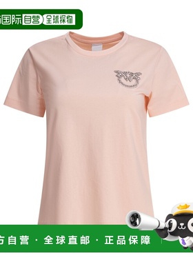 PINKO 女士T恤 103320A2G7N38 SS2025 粉红色 短袖T恤