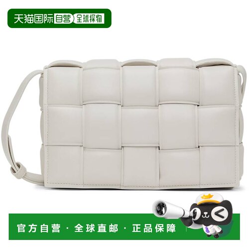 Bottega Veneta 葆蝶家 男士 灰白色 Padded Cassette 单肩包 591
