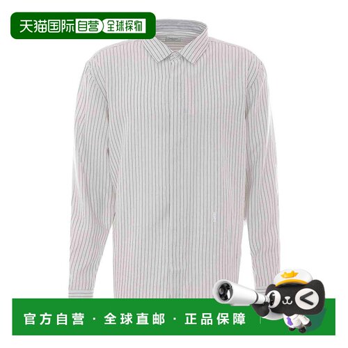 SAINT LAURENT 男士衬衫 859786Y2N199787GREY SS2026