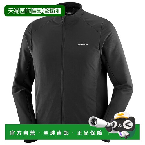 SALOMON 男士户外T恤 CO 黑色萨洛蒙 0280795DEEPBLACK