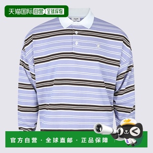 RY0HV886ZGBT9 AW2025 polo 男士 sleeve T恤 Long CELINE 蓝色