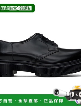 1h可退 潮奢 Adieu 男士 黑色 Type 132 德比鞋 Type132