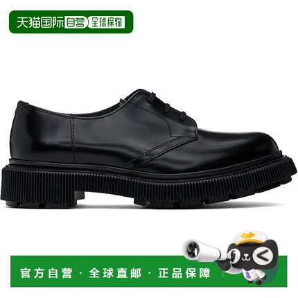 1h可退 潮奢 Adieu 男士 黑色 Type 132 德比鞋 Type132