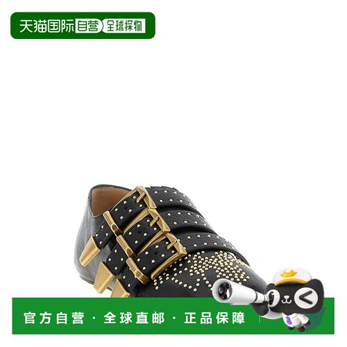 CHLOÉ 女士芭蕾乐福鞋 CH26S16YUR001 SS2026 黑色 Black Susanna