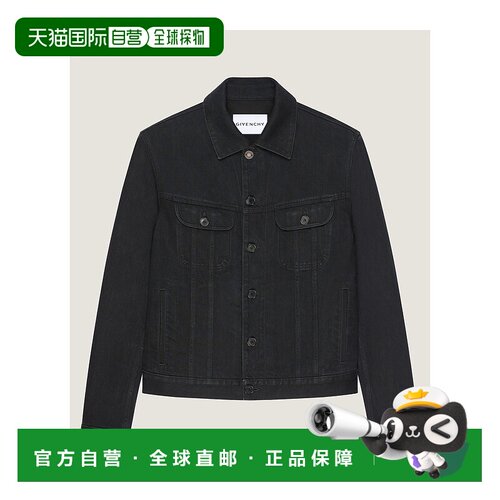 GIVENCHY 男士夹克 BM01EL5YD6001 SS2026 黑色 CLASSIC JACKET