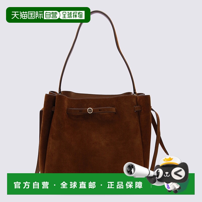 1h可退 TORY BURCH 女士手拿包 179987200 SS2026 棕色 ROMY 大号