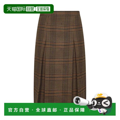SAINT LAURENT 女士半身裙A字裙 831068Y9I702849 AW2025