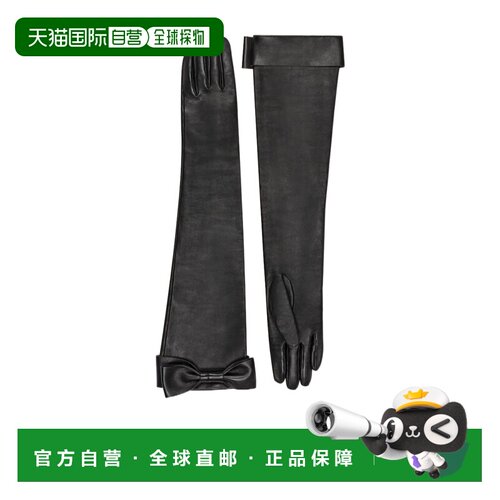 GIVENCHY 女士手套 BGZ05HG054001 AW2026 黑色 五指长手套