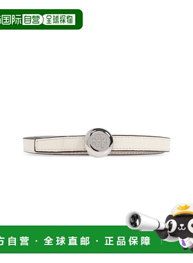 TORY BURCH 女士腰带 1750520100 SS2026 乳白色 Reversible belt