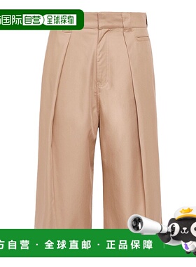 1h可退 潮奢 LOEWE 罗意威 男士 棉质褶裥短款裤子 H616Y04X65