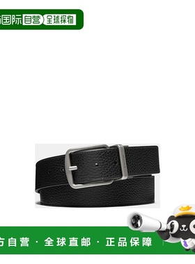 COACH 男士腰带 F64840AQ0 SS2021 黑色 时尚皮质蔻驰