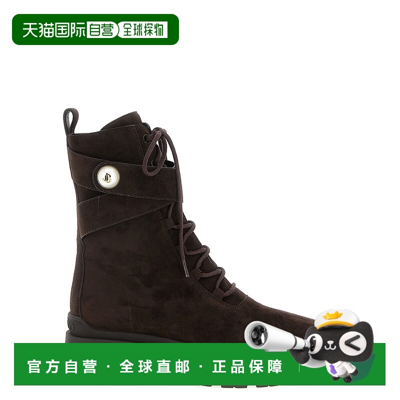 1h可退 JIMMY CHOO 女士运动鞋 NOEMI45SUECHOCOLATE AW2025