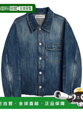 OUR LEGACY 男士夹克 M4251CRRL AW2025 蓝色 长袖牛仔外套