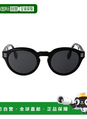 BURBERRY 男士太阳镜 0BE4404300187 SS2025 黑色 Sunglasses