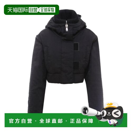 GIVENCHY 女士外套 BW00DT13WG001 AW2021 黑色长袖休闲风夹克