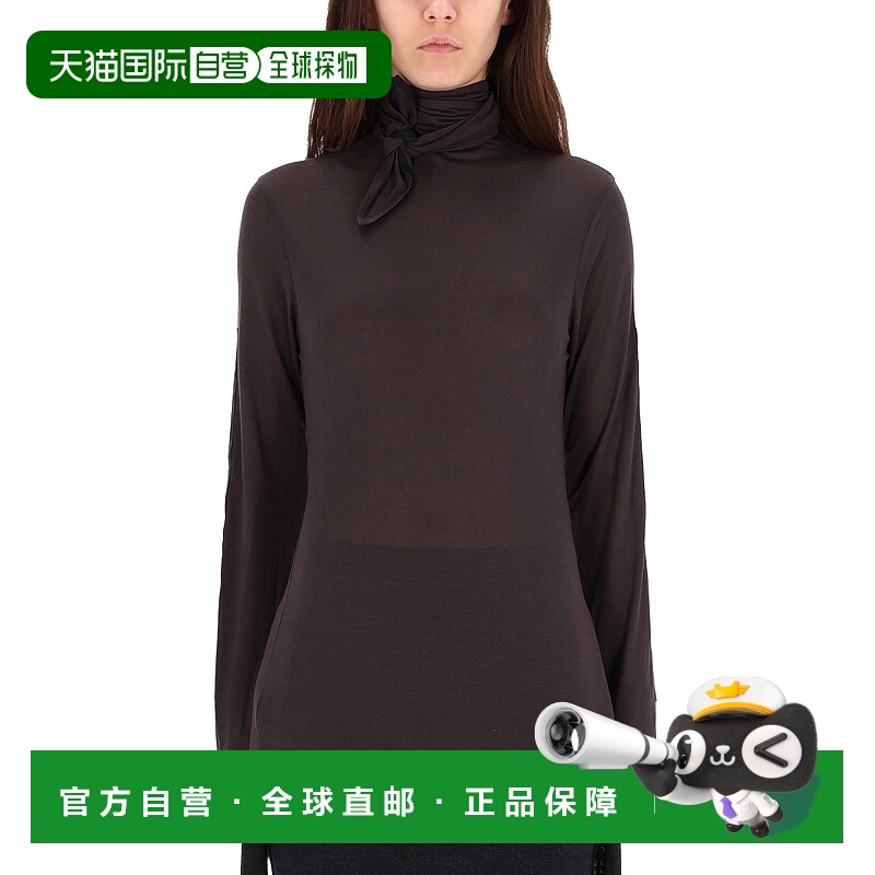 LEMAIRE 女士针织衫 TO1469LJ1039BK996 AW2025 黑色