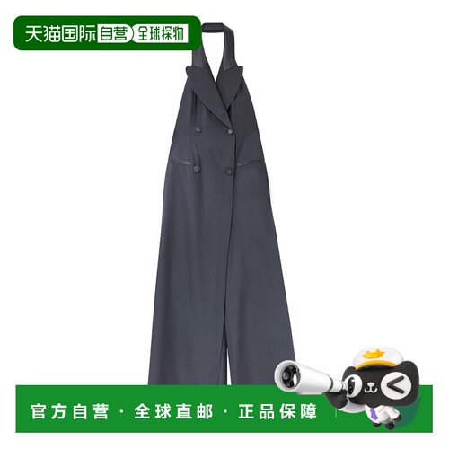 MOSCHINO 女士连体衣 44655382555 AW2025 黑色 Tuta Smoking