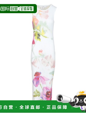 LOEWE 女士连衣裙 S359Y51XA35459 AW2025 蓝色 Silk and cotton