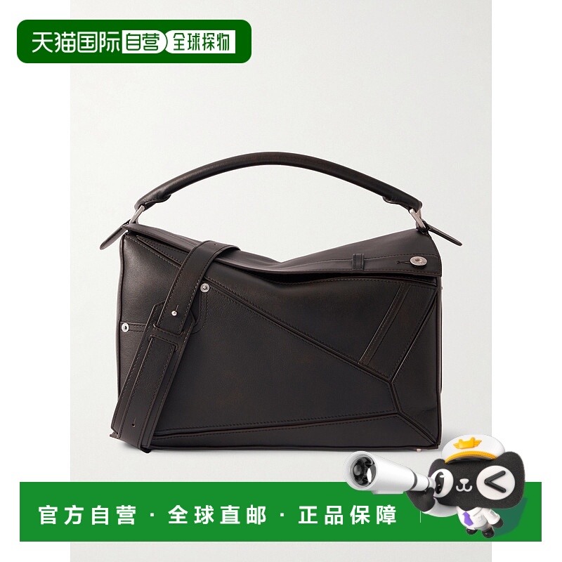 1h可退 潮奢 LOEWE 罗意威 男士 Puzzle 皮革邮差包 B510PPLX01DA