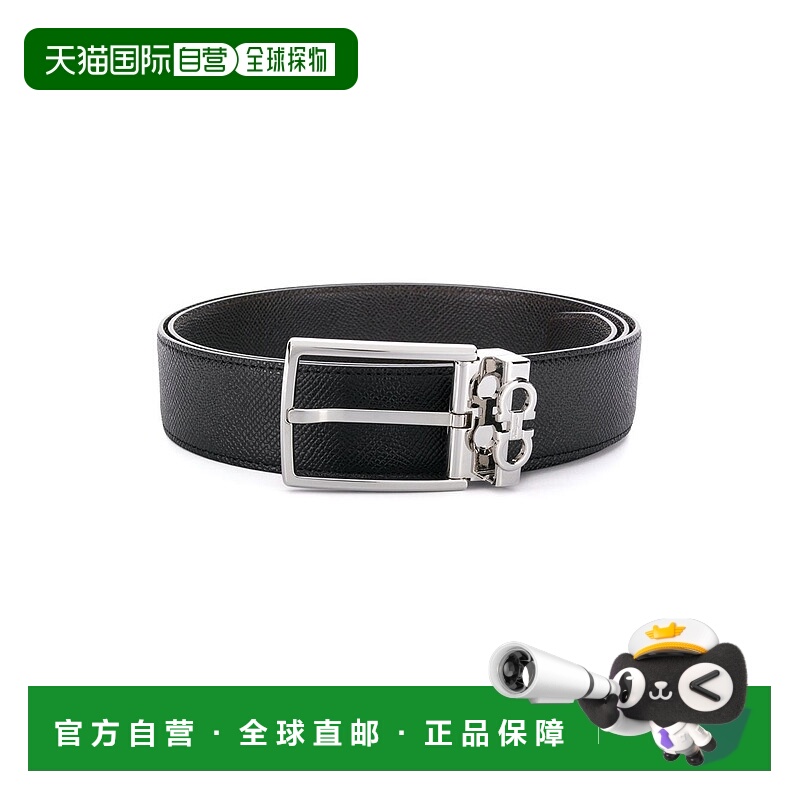 1h可退 SALVATORE FERRAGAMO 男士腰带 67A0370708206NEROTMORO