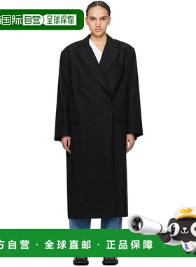 1h可退 潮奢 Remain 女士 黑色 Oversized 大衣 501272100