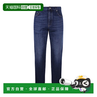 牛仔裤 男士 H526Y11W098383 SS2025 徽标翻边 1h可退 蓝色 LOEWE