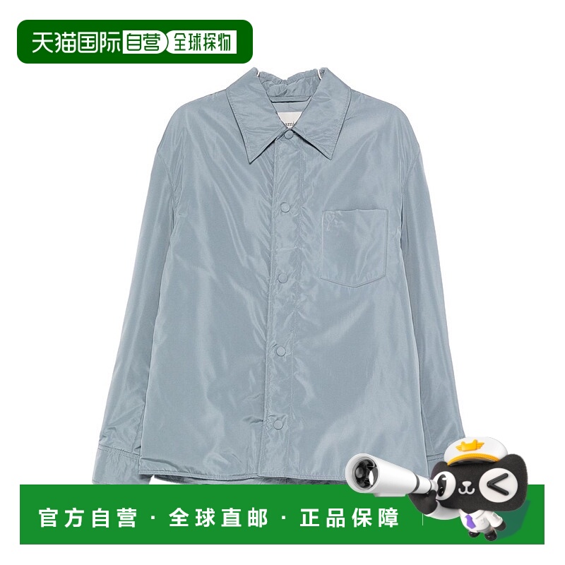 1h可退 潮奢 Ami Paris 男士 Ami Clear 巴黎蓝色夹克 HJK829PL00