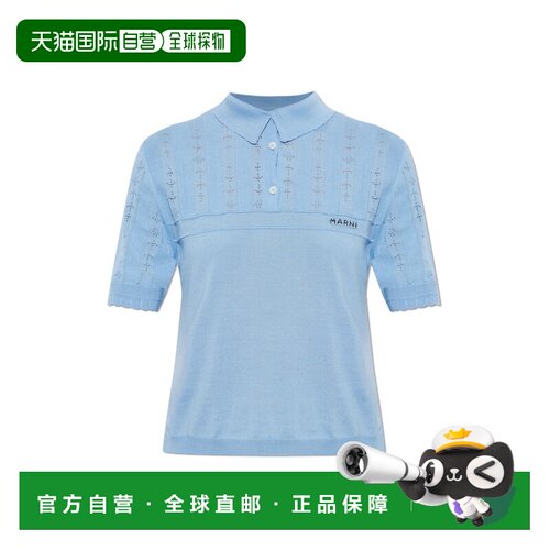 MARNI 女士POLO衫 POMD0067EQUFZ63400B39 AW2026 【付后1h可退】