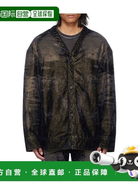 DIESEL 男士夹克 A1324109I4901 SS2024 黑色 D-Conf-S 牛仔夹克