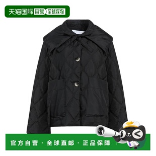 1h可退 潮奢 GANNI 甘尼 女士 Shell 夹克 black黑色 舒适时尚