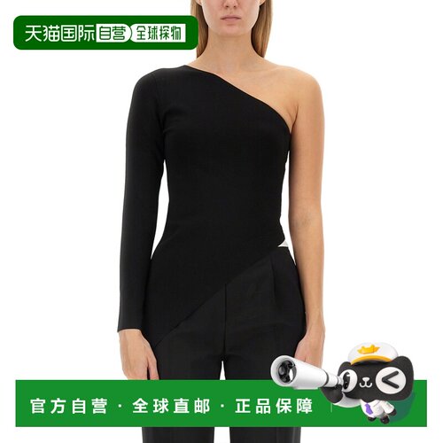 ALEXANDER WANG 女士T恤 1KC4241037 AW2024 黑色
