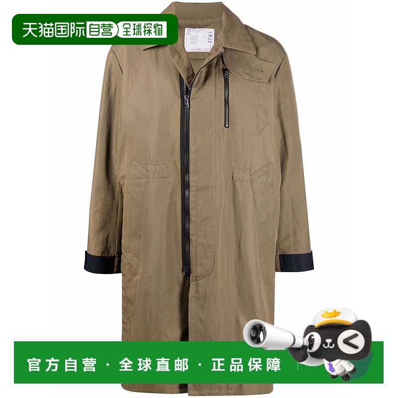 1h可退 潮奢 Sacai 男士 外套 2202781M501 brown棕色 舒适时尚