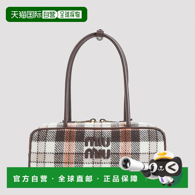 1h可退 潮奢 Miu Miu 缪缪 女士 BEAU 肩包 5BB173VOWM2DU5