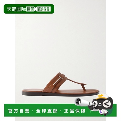1h可退 潮奢 Tom Ford 汤姆 福特 男士 Brighton 皮质凉鞋 J1603L